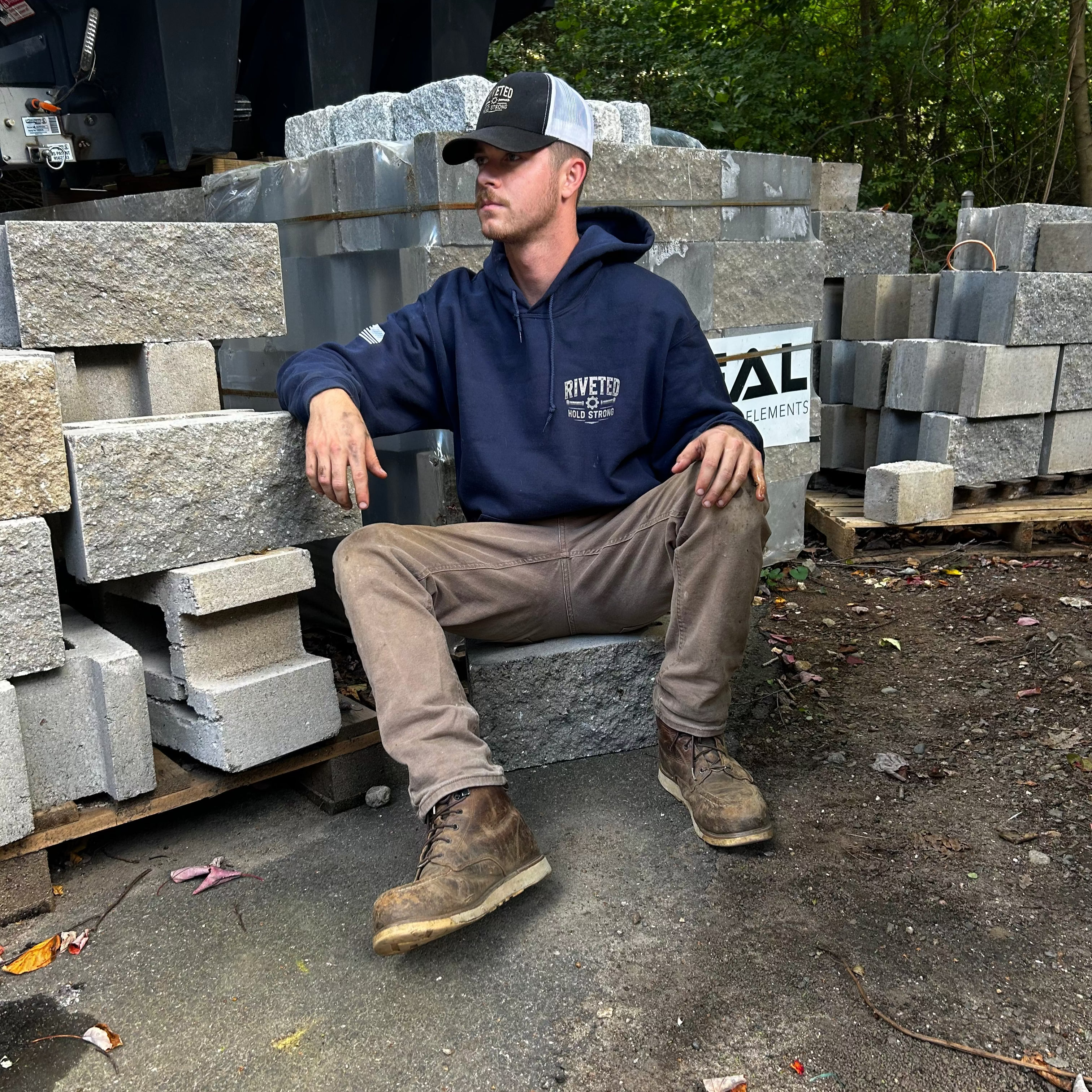 RIVETED "Hold Strong" Hoodie